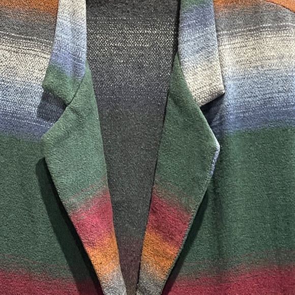 Vintage Chad Stevens Striped Blazer Jewel Tones Made in USA Medium Large Jacket - Picture 6 of 10